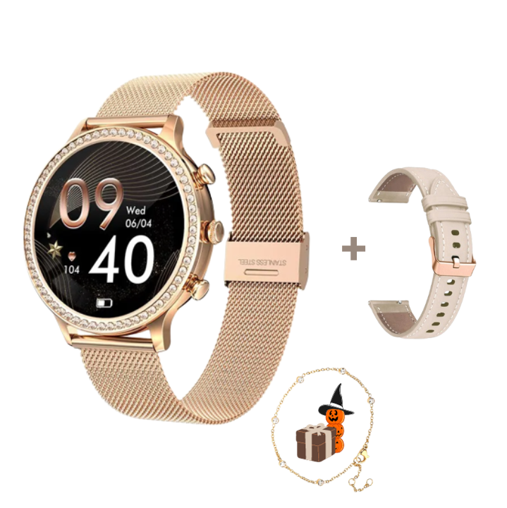 LuxeBloom™ Women's Full-Touchscreen Smartwatch