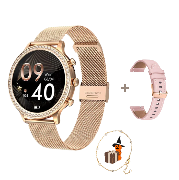 LuxeBloom™ Women's Full-Touchscreen Smartwatch