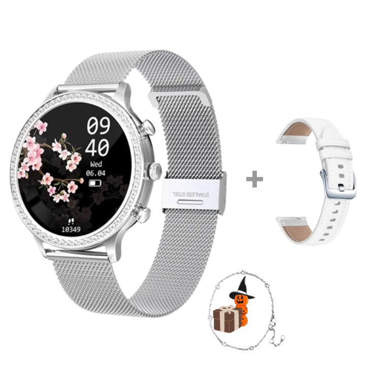 LuxeBloom™ Women's Full-Touchscreen Smartwatch