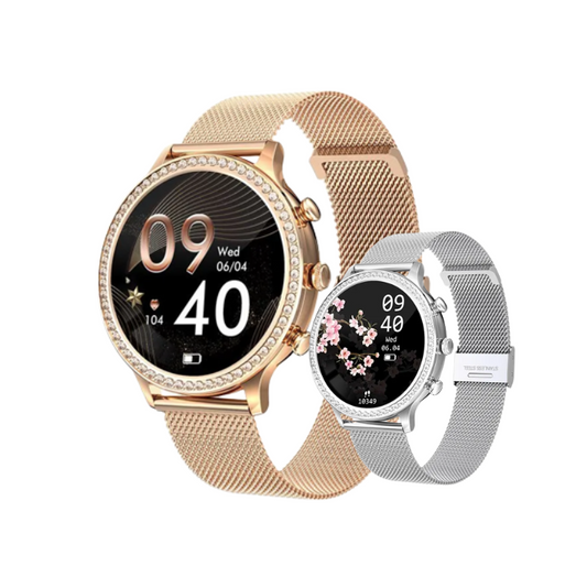LuxeBloom™ Women's Full-Touchscreen Smartwatch