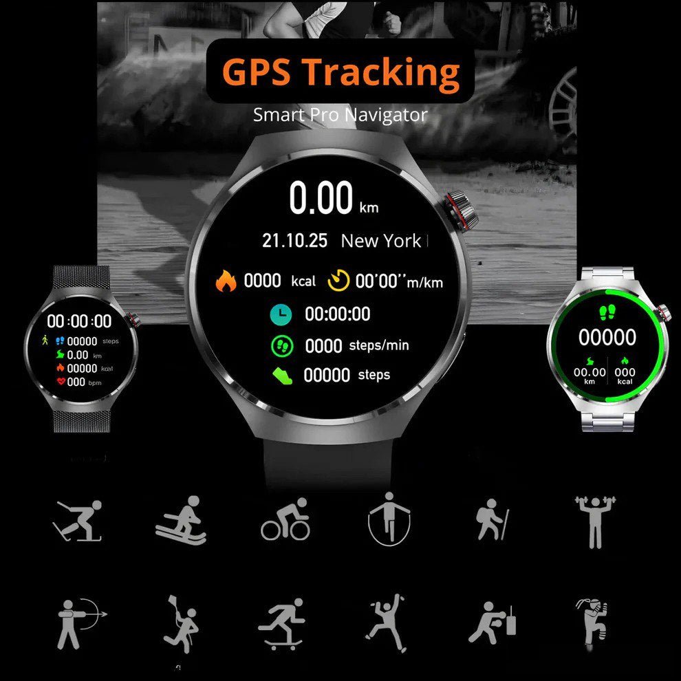 SmartPro Navigator Ultimate Adventure Smartwatch - Lumi Watch