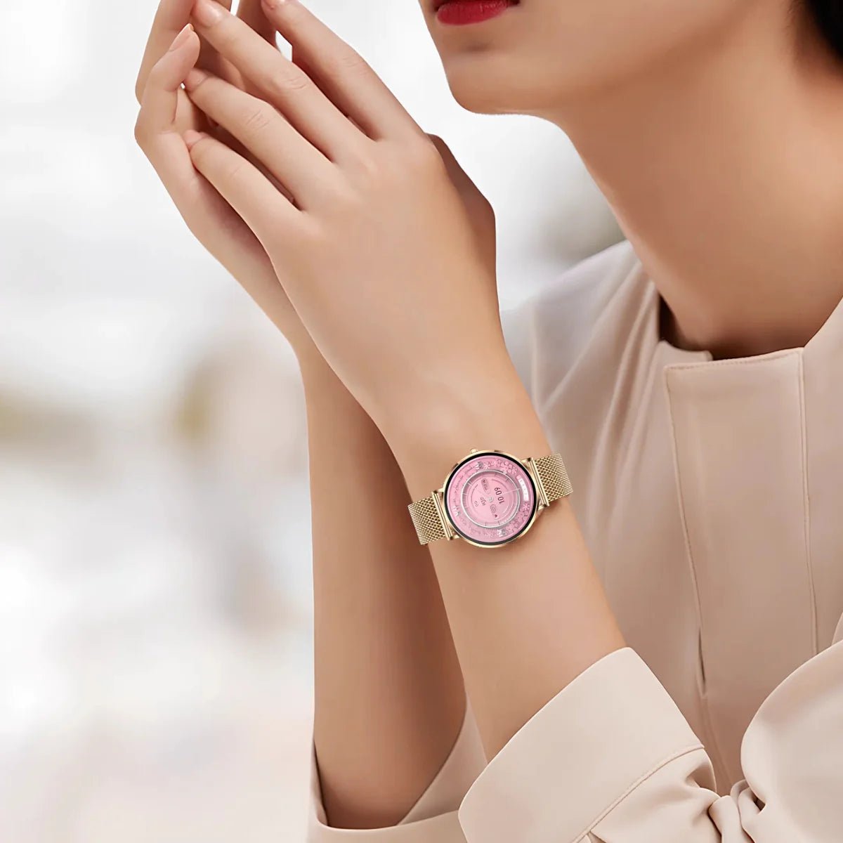 UltraThin Pro Elegance Plus Women's Smartwatch - Lumi Watch