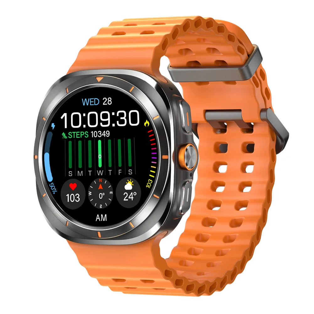 LumiPro Ultra 7 Smart Watch for Men 1.43" AMOLED GPS IP68 Waterproof Heart Rate Blood Oxygen Fitness Tracker